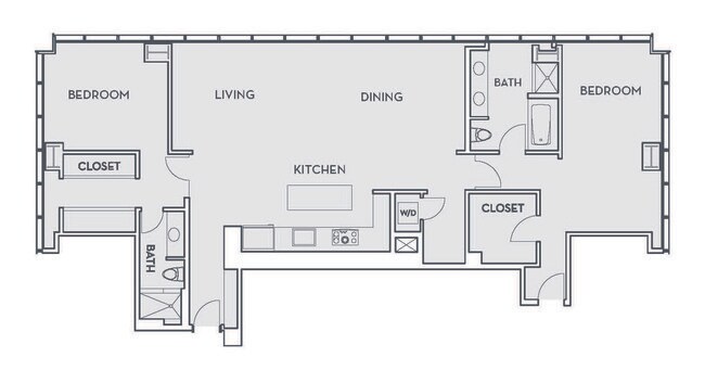 Floorplan - Sunset Vine Tower