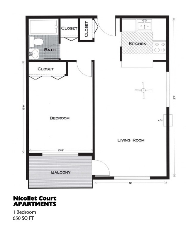 Floorplan - Nicollet Court