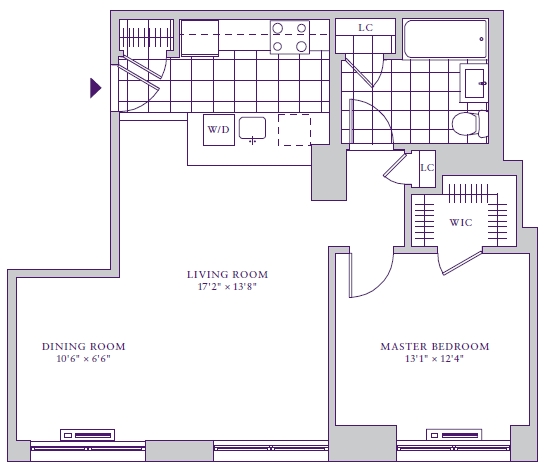 1BR/1BA - 88 Morgan Condominiums