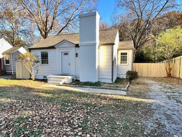 Prior to door paint and shutters - 3908 W Bellemeade Ave