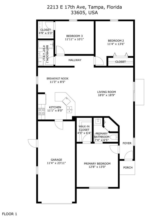 Building Photo - Move-In Ready 3 Bed Home with Garage & Fenced Yard in Tampa, FL
