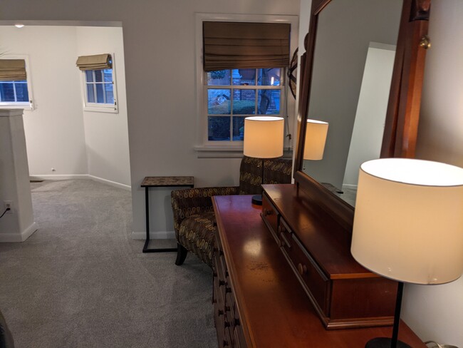 Master Bedroom with view to alcove - 1027 Cherokee Rd