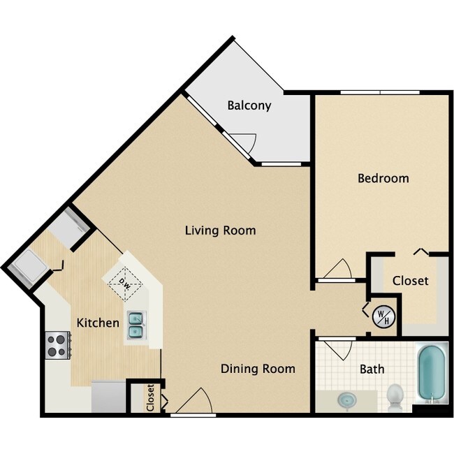 Floorplan - Riversong Apartment Homes