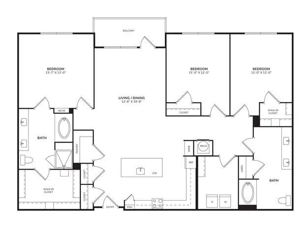 Floorplan - Windsor CityLine