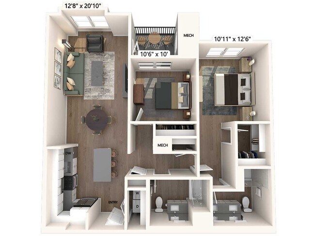 Floorplan - Avalon W Squared