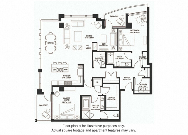 Floorplan - The Bravern