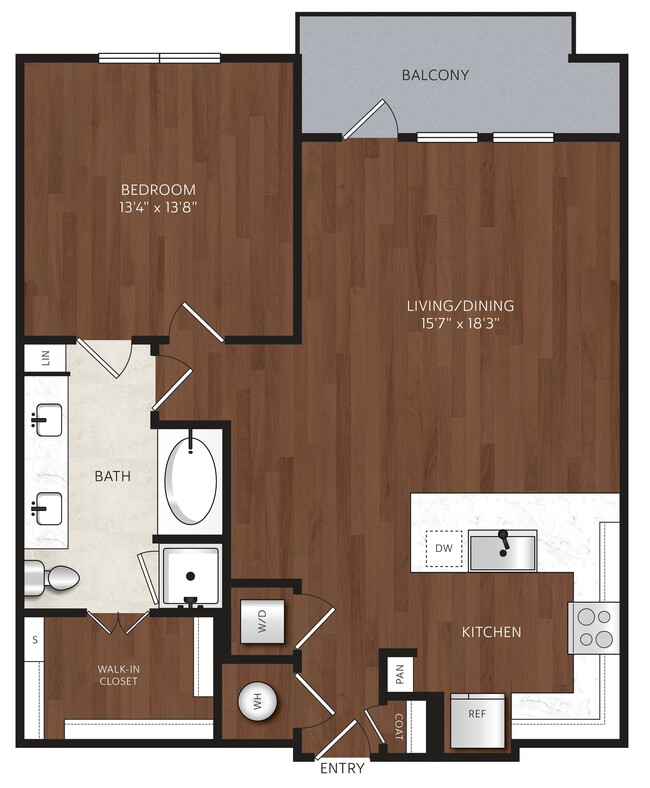 Floorplan - The Park at Katy Trail