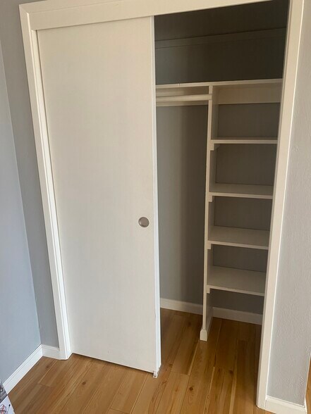 Closet in living room with ample storage - 666 Oakland Ave