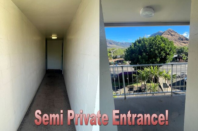 semi-private entry - 85-175 Farrington Hwy