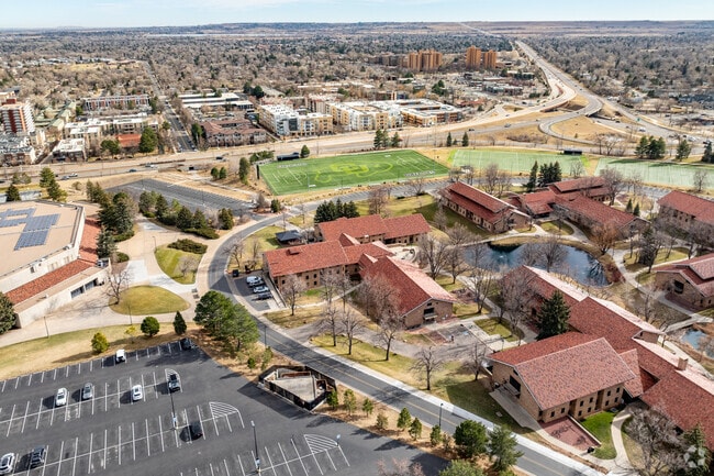 Aerial Photo - Arnett Hall, University of Colorado