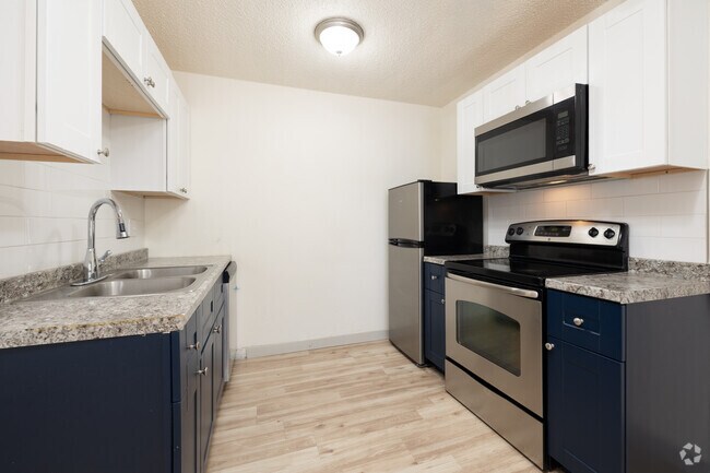1BR, 1BA - 550SF - Kitchen - Olympic Square - Gorgeous Renovated Apartments
