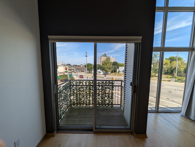 Looking out over the balcony - 2121 S Kinnickinnic Ave