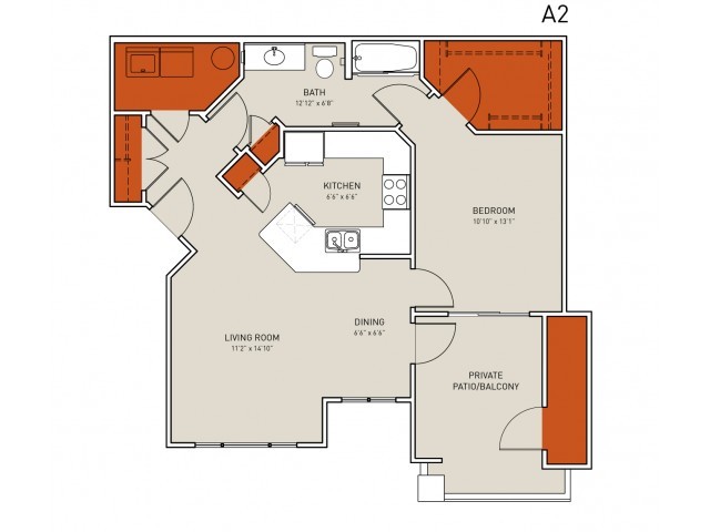 A2 Floor Plan - Liv Avenida