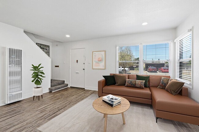 Staged Livingroom - Hesperian Townhomes
