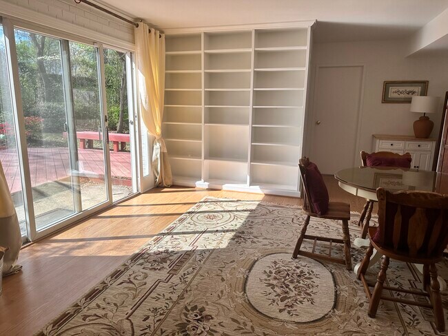 Built in bookshelves - 9308 Cedar Ln