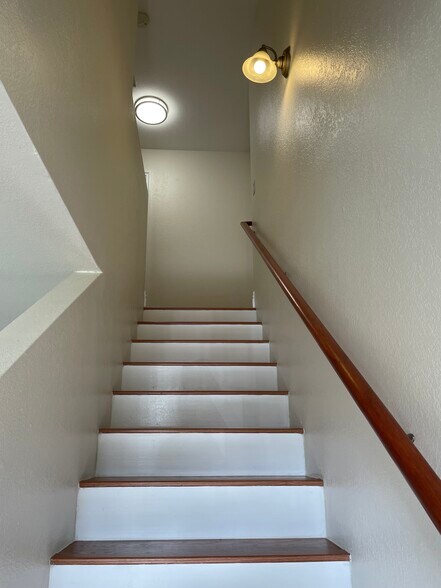 staircase to second floor - 631 7th St