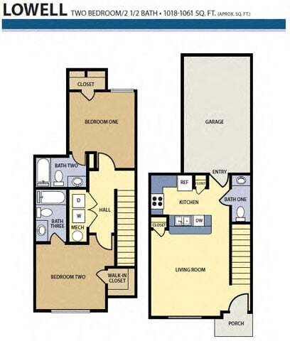 Floorplan - Liberty Bend