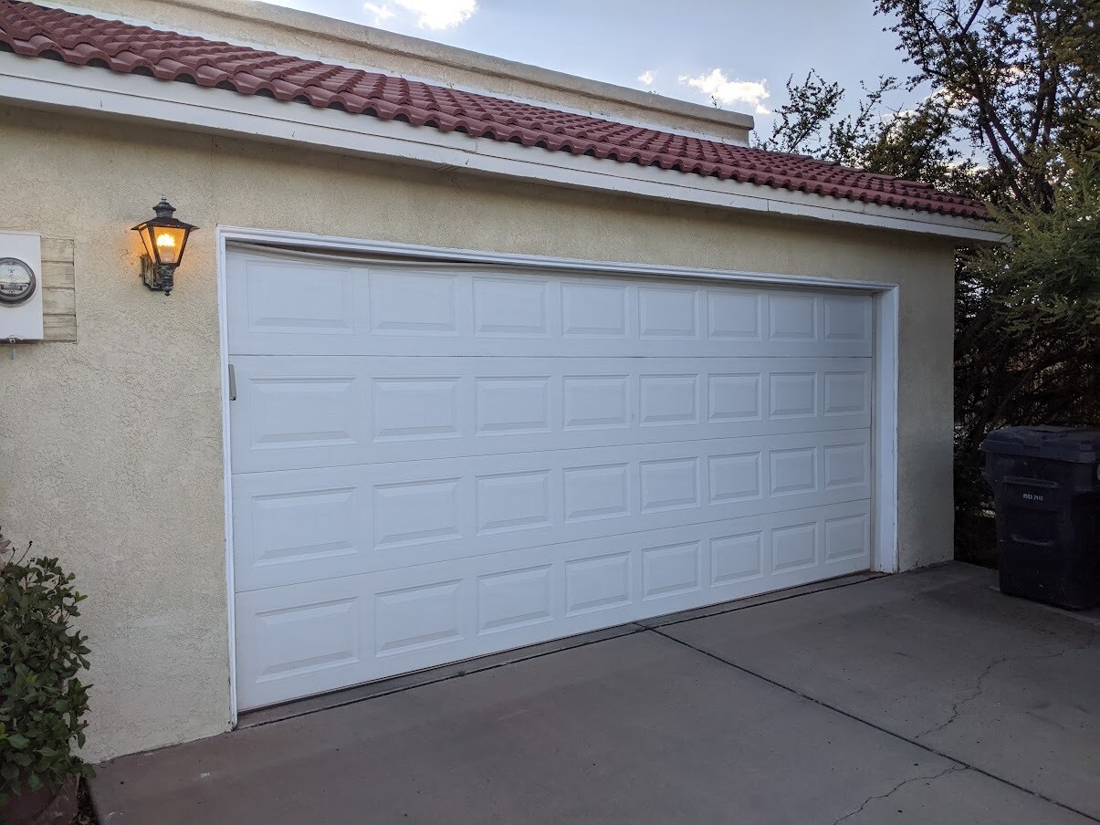 Very large two car garage with extra room for storage. - 6424 Saint Josephs Ave NW