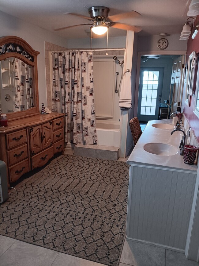 Bathroom with Kitchen door open - 12890 Spencer St