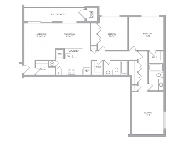 Floorplan - Cavalier Court