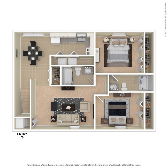 Floorplan - Apartments at Waterford