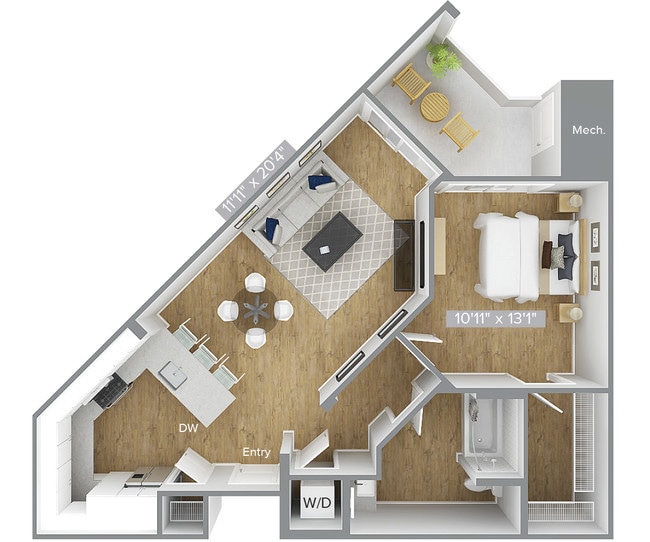 Floorplan - Avalon Wilshire