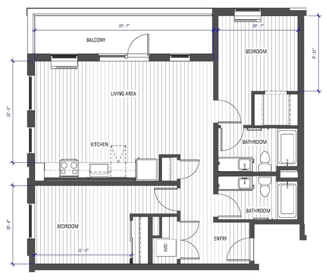Floorplan - Hyas Point Apartments