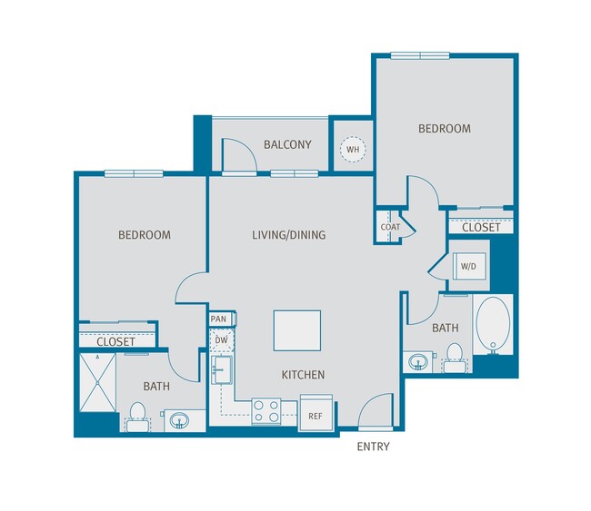 Floorplan - 4400 Syracuse