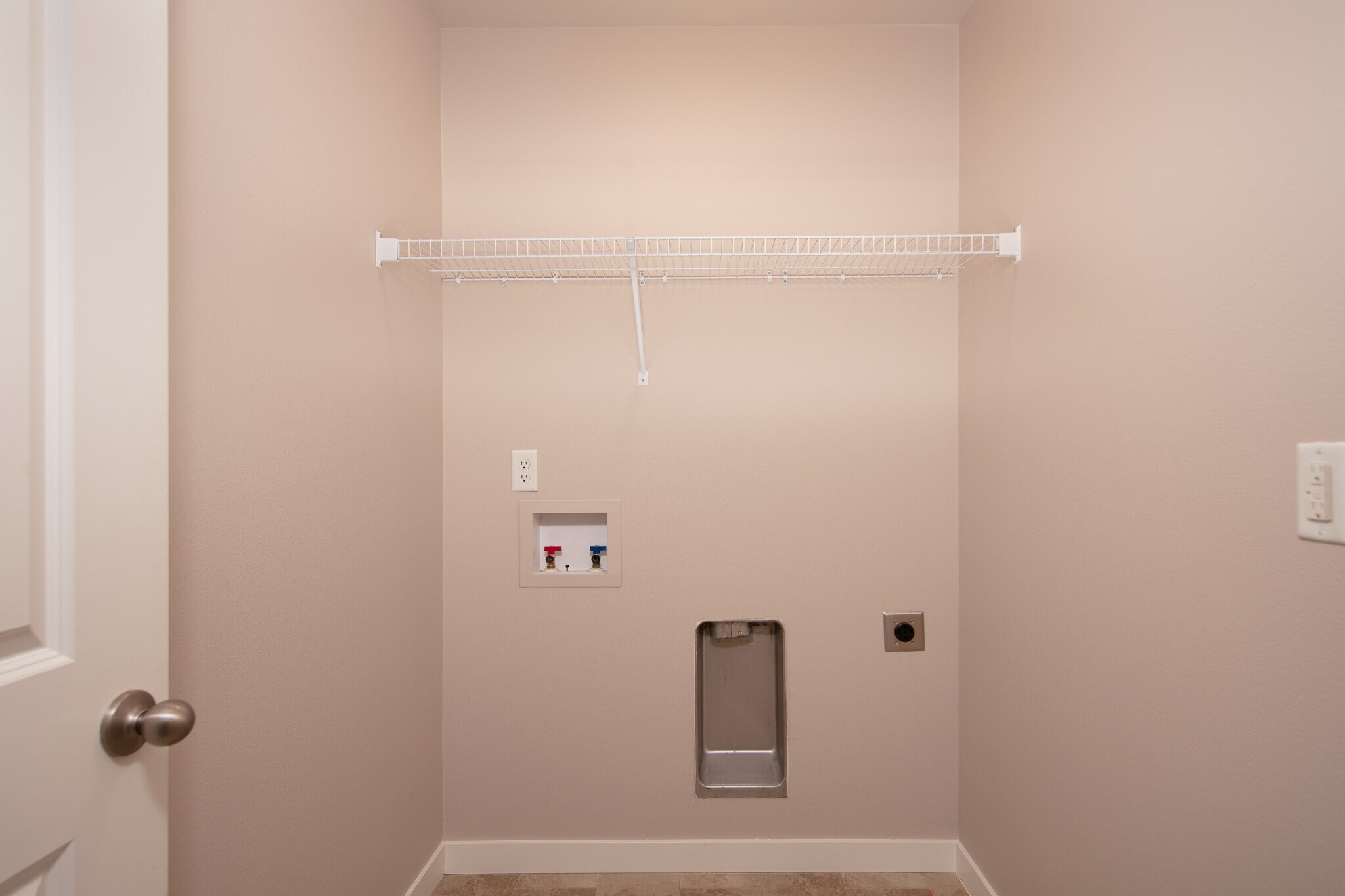 upstairs laundry - w/d to install May 4 - 1295 Windsong Dr