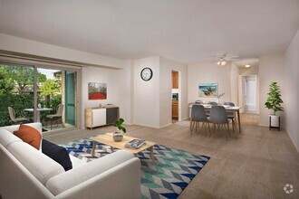 Spacious Living and Dining area at Woodmont Park Apartments in Alexandria, VA - Woodmont Park Apartments