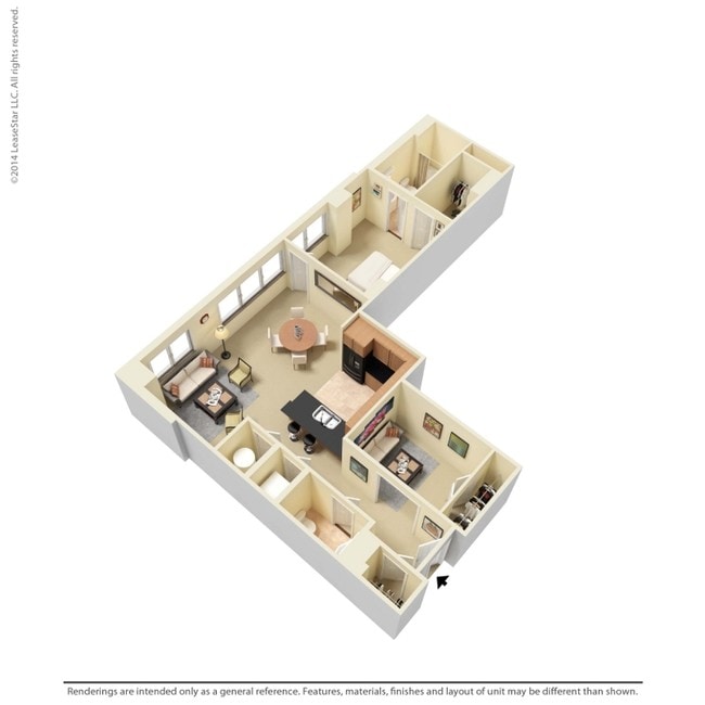 Floorplan - 2001 Clarendon Blvd