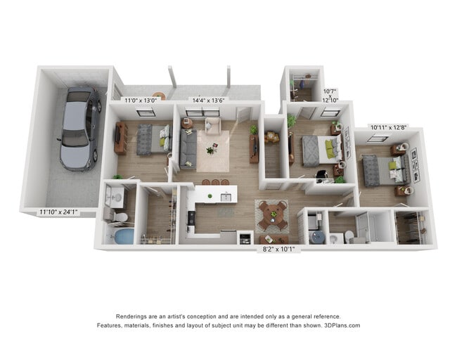 Floorplan - Emerson Wells Branch