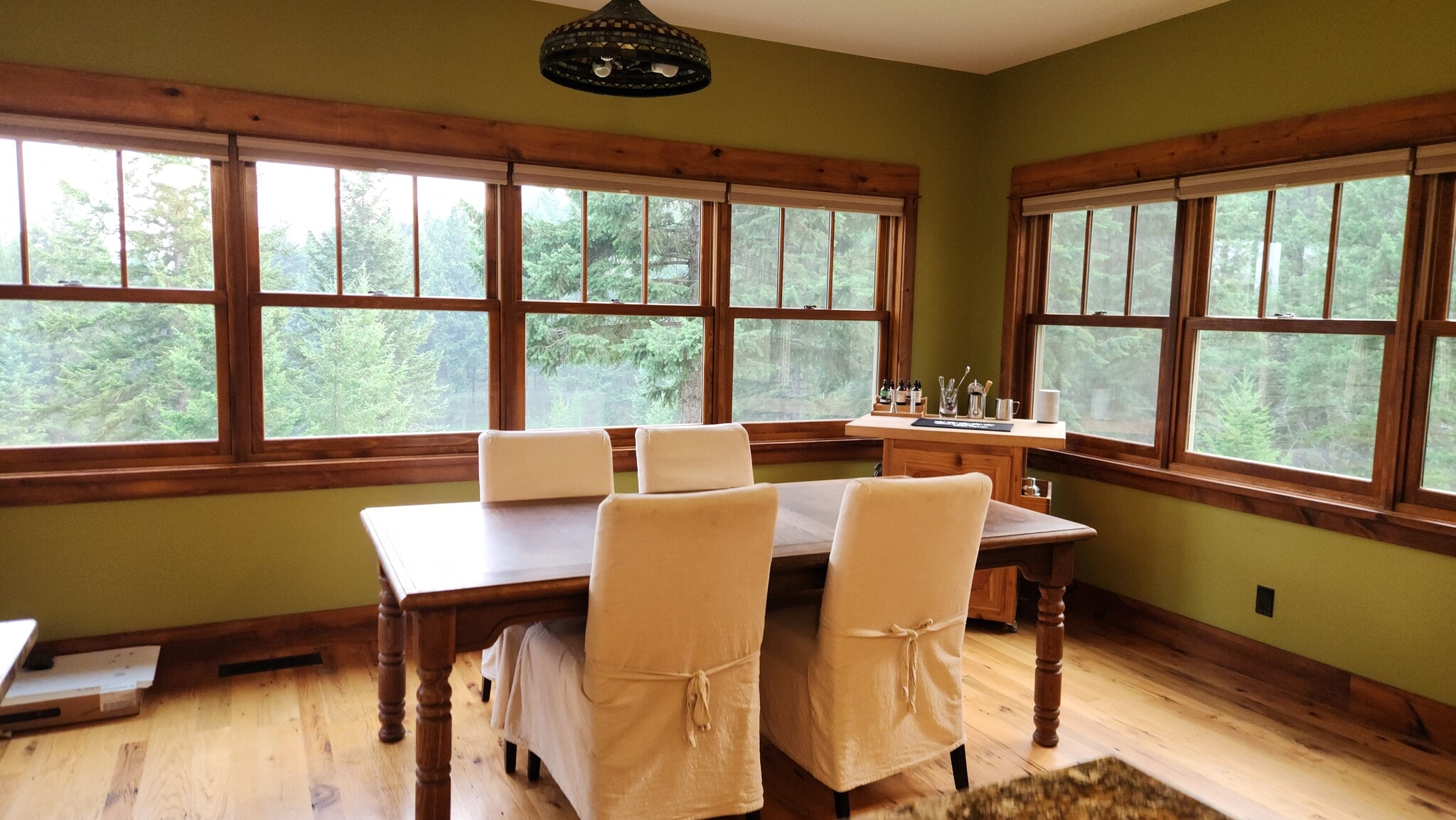 Beautiful views in the dining room - 6710 Farm To Market Rd