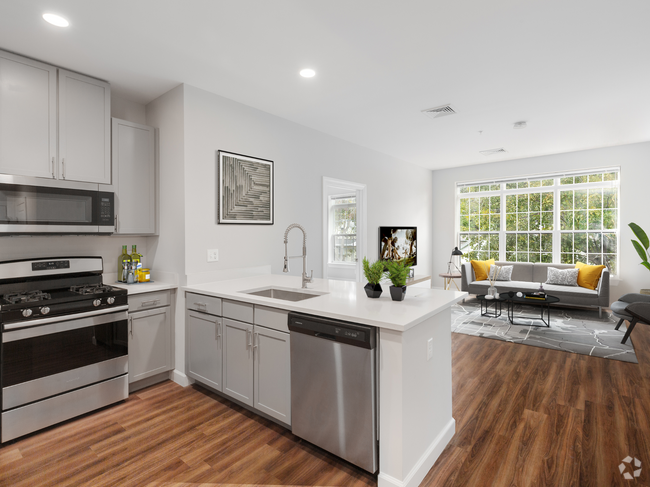 Kitchen and Living Room - Halstead Salem Station