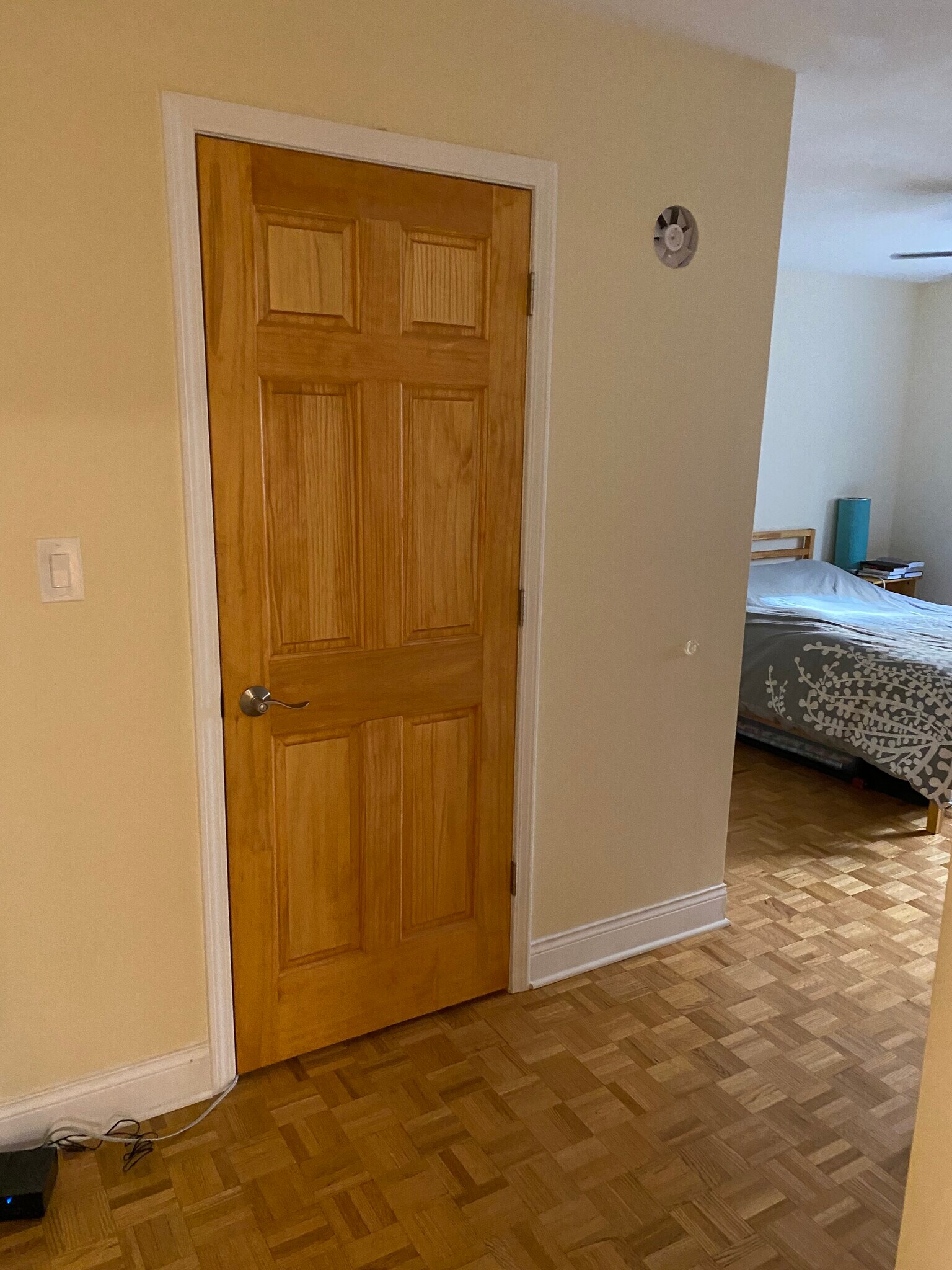 walk-in closet door in master - 1310 Maple Ave