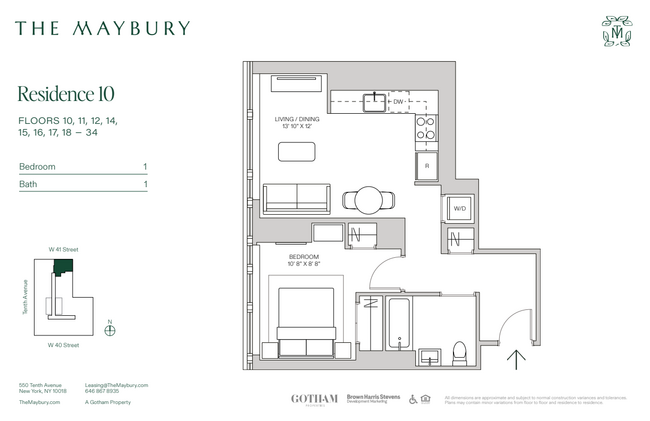 Floorplan - The Maybury