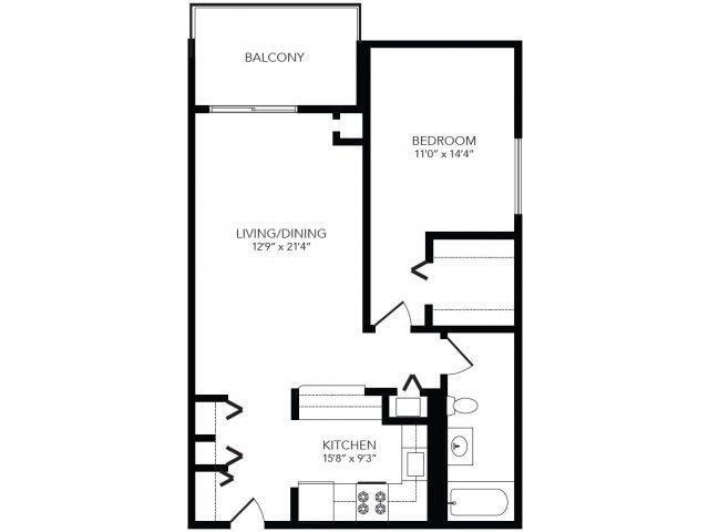 Floorplan - 2460 Peachtree