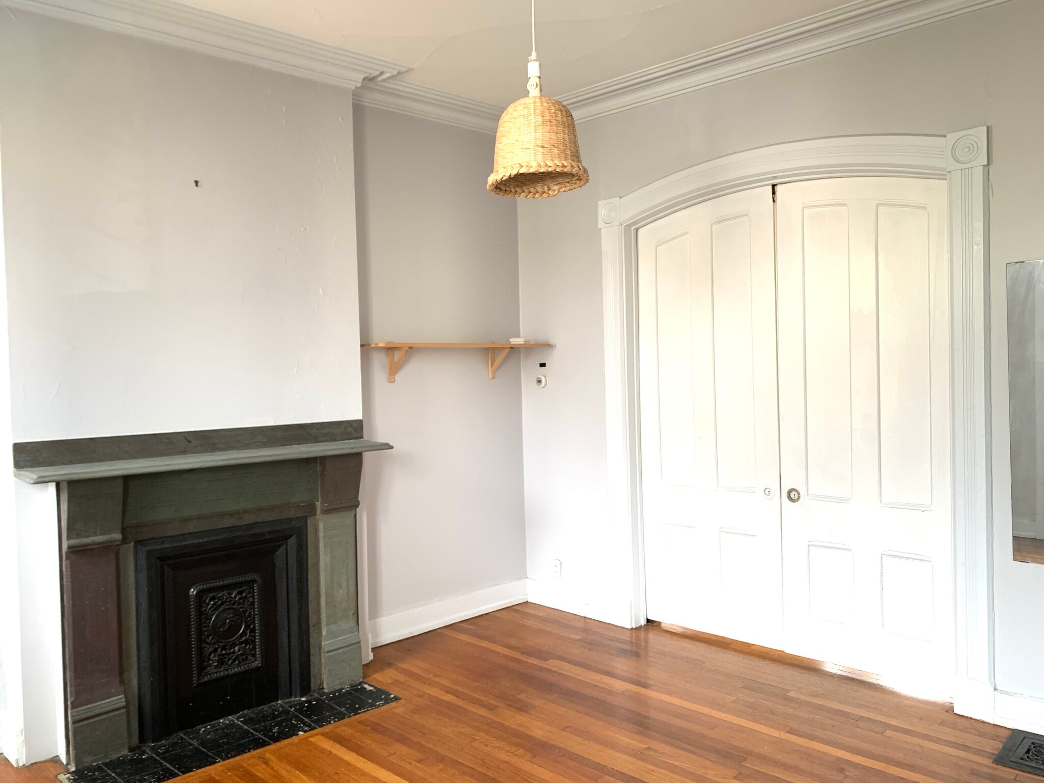 Bedroom door closed - 22 Lyon St