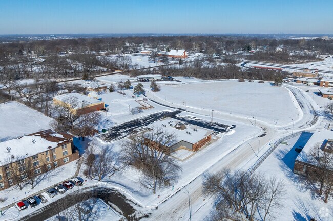 Aerial Photo - Hudson on the Blue