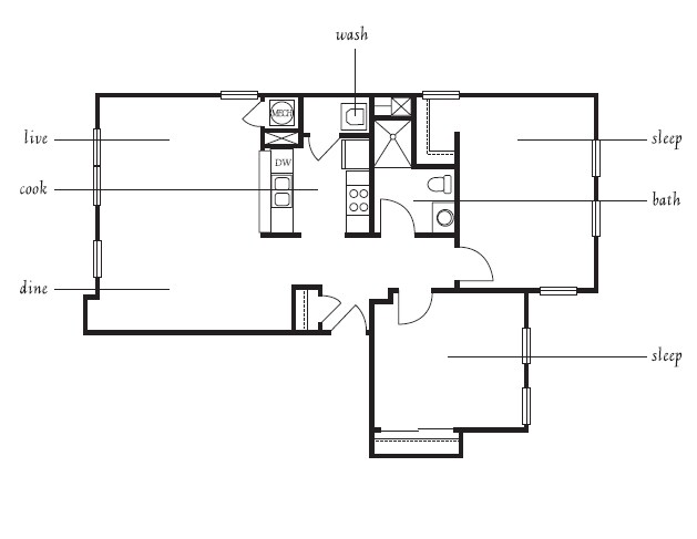 2BR/1BA - Bennie Dillon