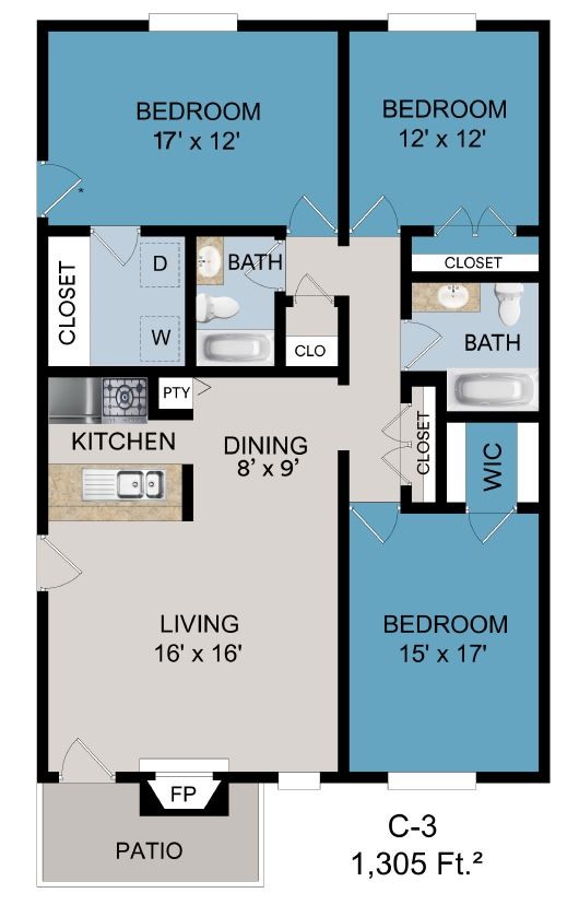 Floorplan - Marina Del Rey