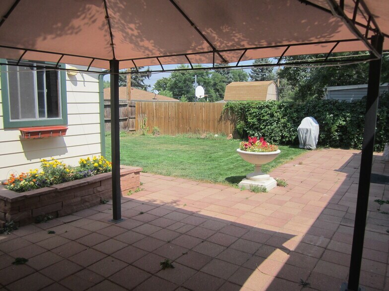Enjoy the backyard from the gazebo - 7605 Robinson Way