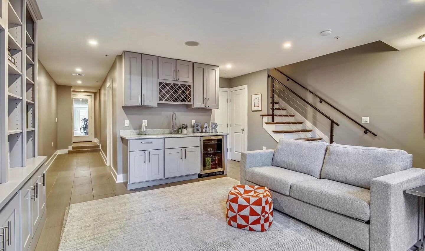 2nd Living room (downstairs) - 730 Girard St NW