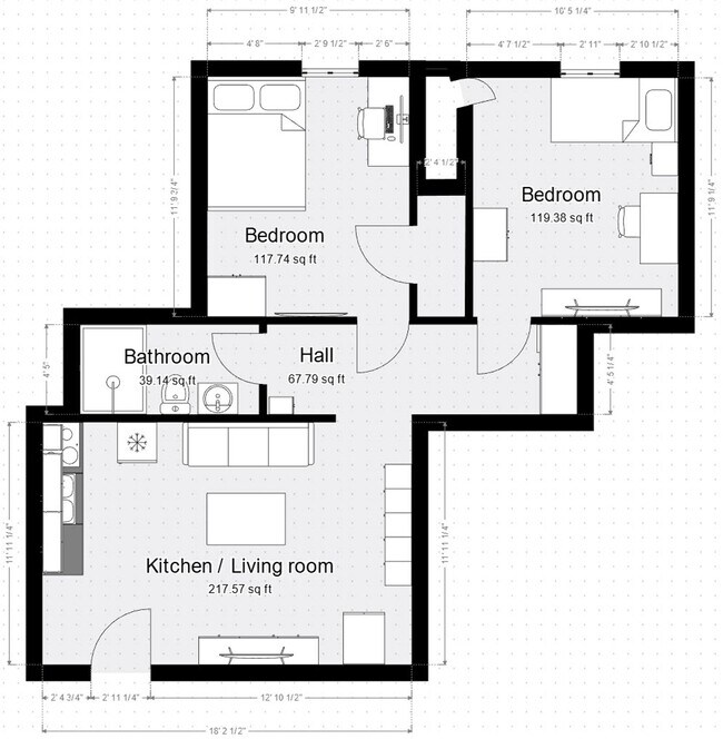 Floorplan - Campus Edge at Slippery Rock