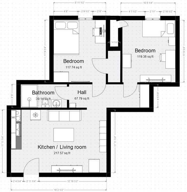 Floorplan - Campus Edge at SRU