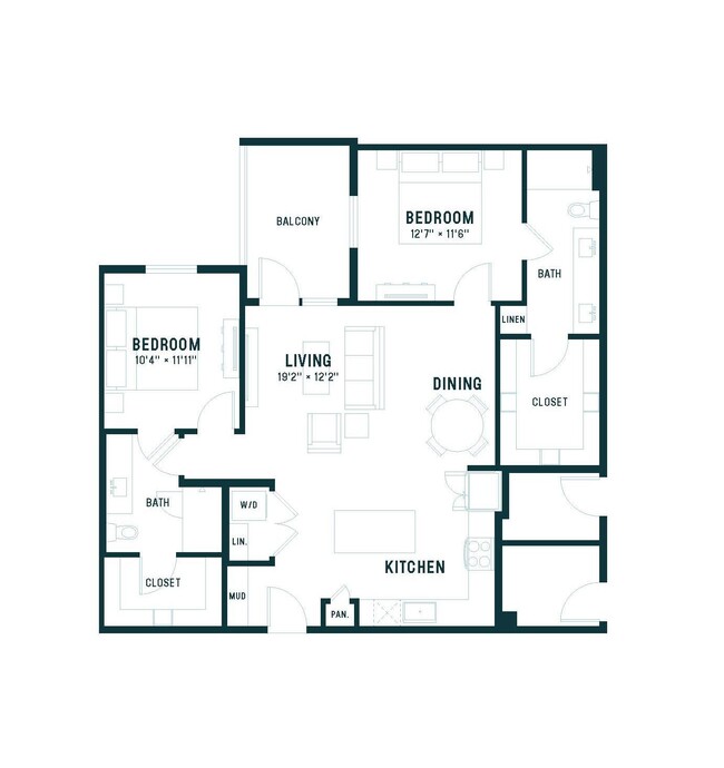 Floorplan - The Langford