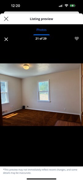 Second bedroom. - 501 W Grandview Ave