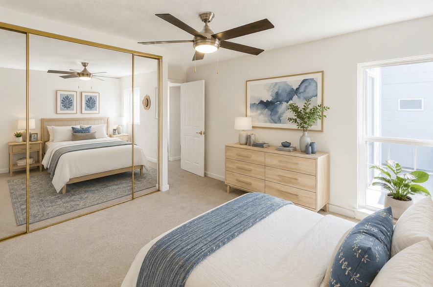 Some images have been virtually staged for illustrative purposes. Apartments are leased unfurnished. - Adelaide Pines