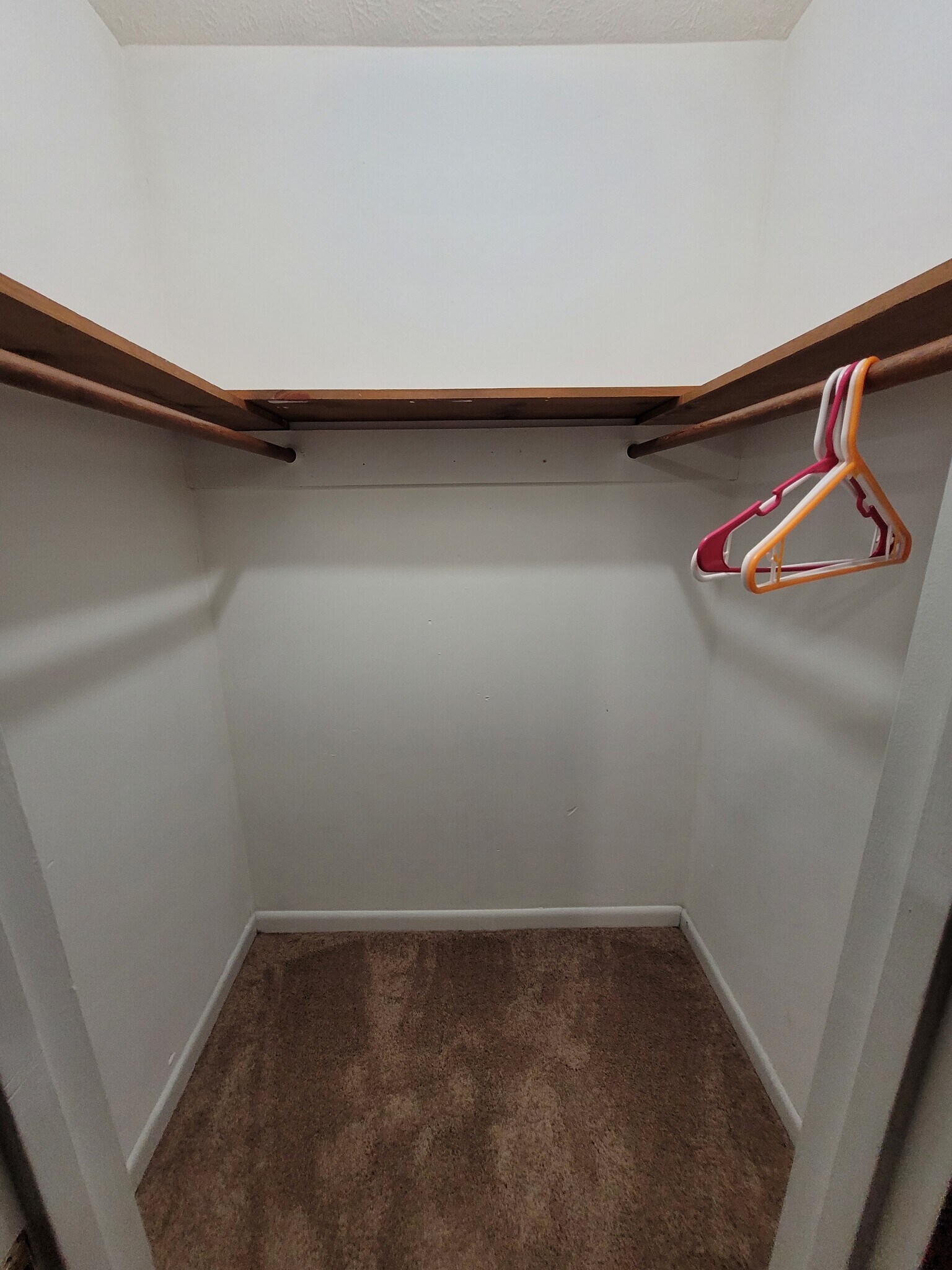 walk in closets in both bedrooms - 2501 Washington St