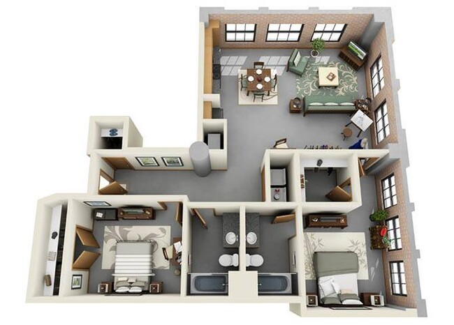 Floorplan - Leather Trades